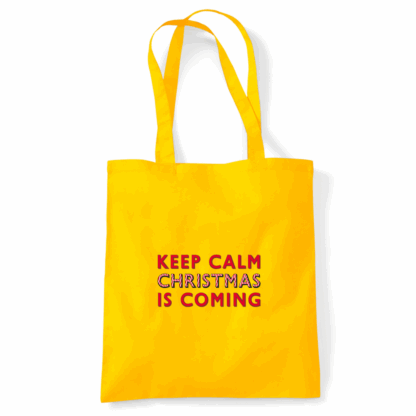Keep Calm Christmas Is Coming Tote Bag - Image 17