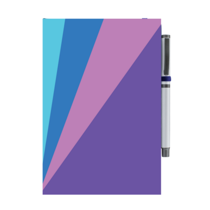 Multicolour Personalised Notebook with Pen - Image 7