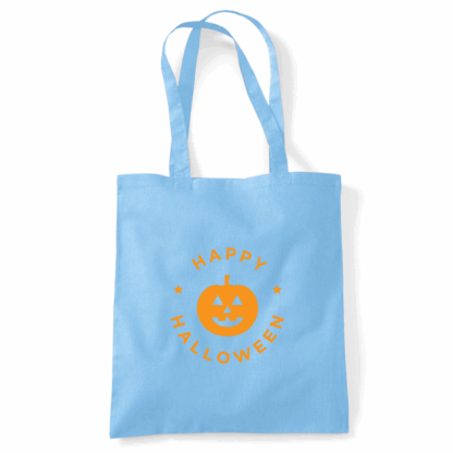 Happy Halloween Pumpkin Personalised Tote Bag - Image 11