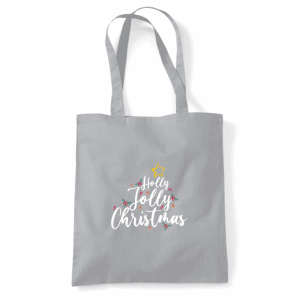 Holly Jolly Christmas Tote Bag - Image 9