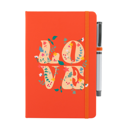 LOVE Personalised Notebook with Pen - Image 7