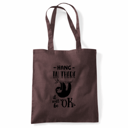 Hang In There Sloth Tote Bag - Image 49