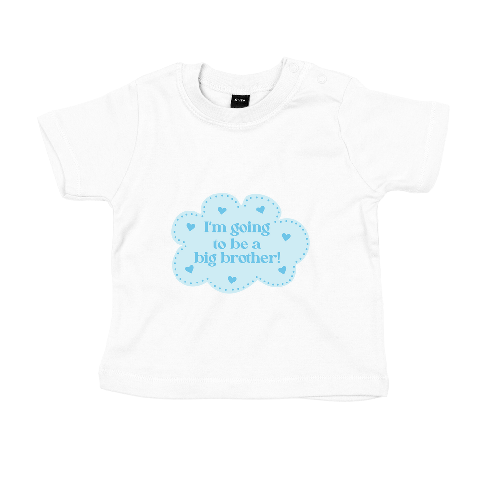I'm Going To Be A Big Brother Baby/Toddler T-Shirt - Image 4