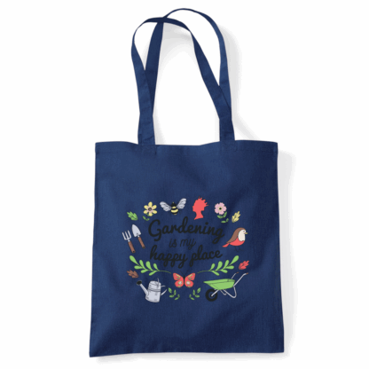 Gardening is my Happy Place Tote Bag - Image 41