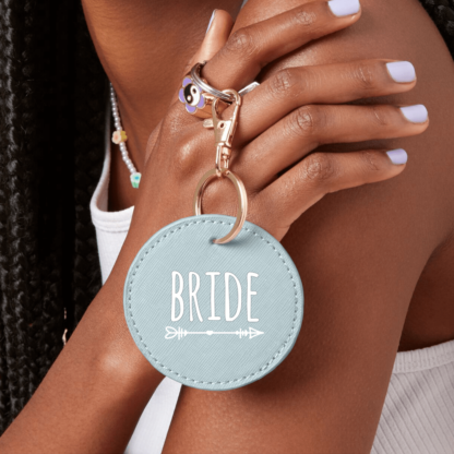 Bride Boutique Leather Look Key Clip - Image 7