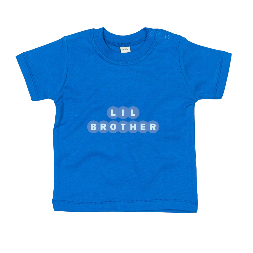 Lil Brother Personalised Baby/Toddler T-Shirt - Image 6