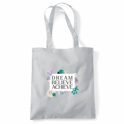 Dream Believe Achieve Tote Bag - Image 5
