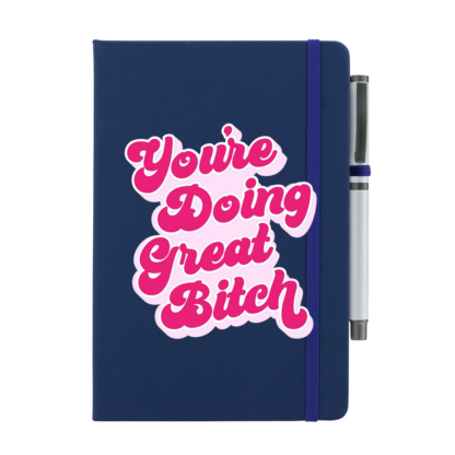 You're Doing Great Bitch Personalised Notebook with Pen - Image 8