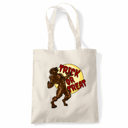 Trick or Treat Werewolf Personalised Tote Bag - Image 6
