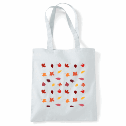 Autumn Leaves Cotton Tote Bag - Image 46