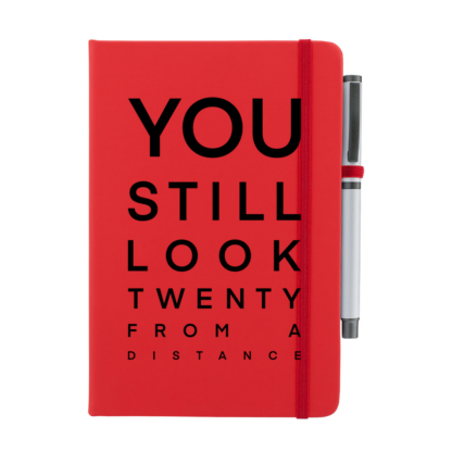 You Still Look Twenty Personalised Notebook with Pen - Image 4