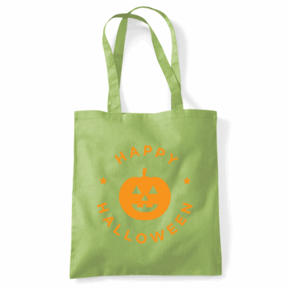 Happy Halloween Pumpkin Personalised Tote Bag - Image 38