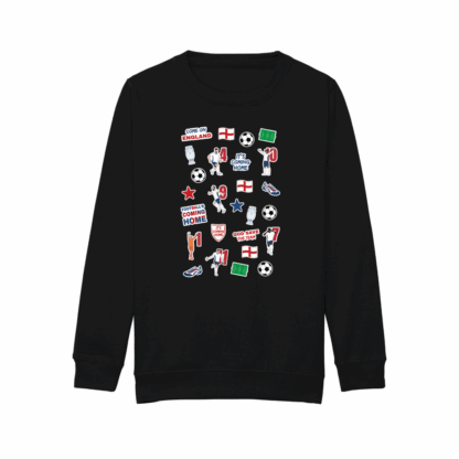 England Collage Kids Sweatshirt