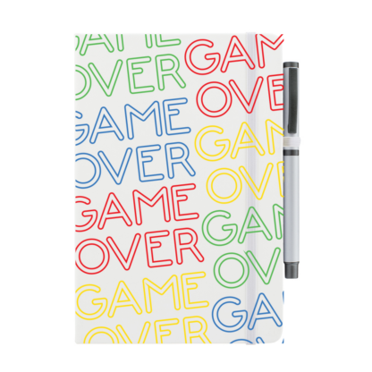 Game Over Notebook with Pen - Image 2