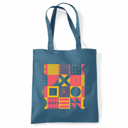 Square Patterns Tote Bag - Image 18