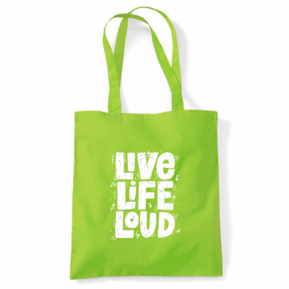 Live Life Loud Tote Bag - Image 39