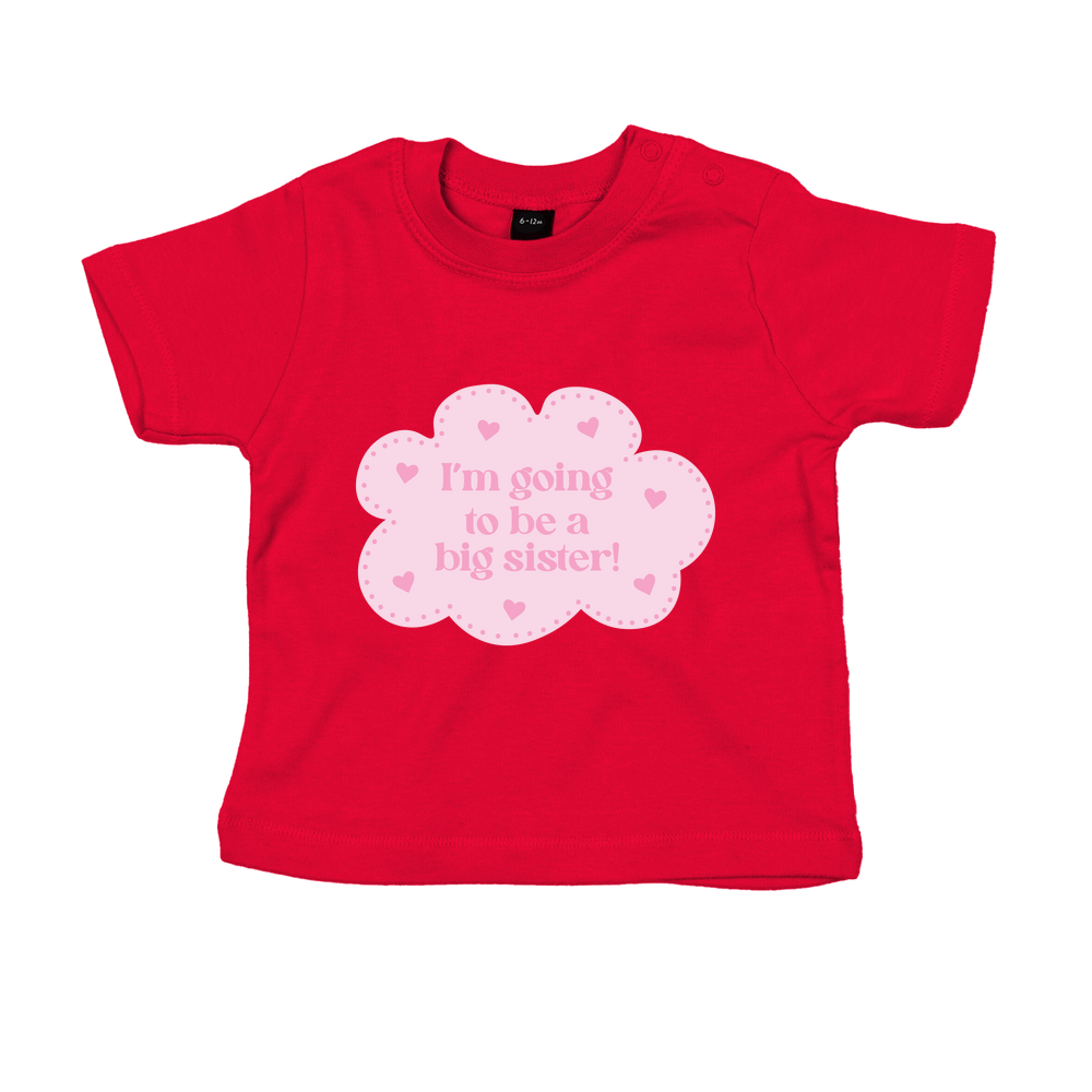 I'm Going To Be a Big Sister Baby/Toddler T-Shirt - Image 4