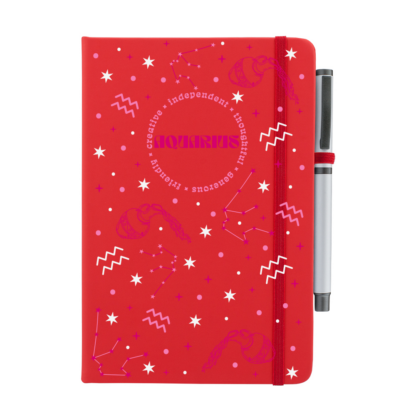 Aquarius Notebook with Pen - Image 4