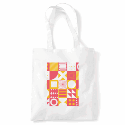 Square Patterns Tote Bag - Image 3