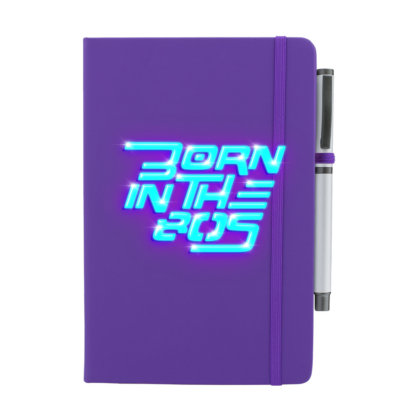 Born in The 80s Personalised Notebook with Pen