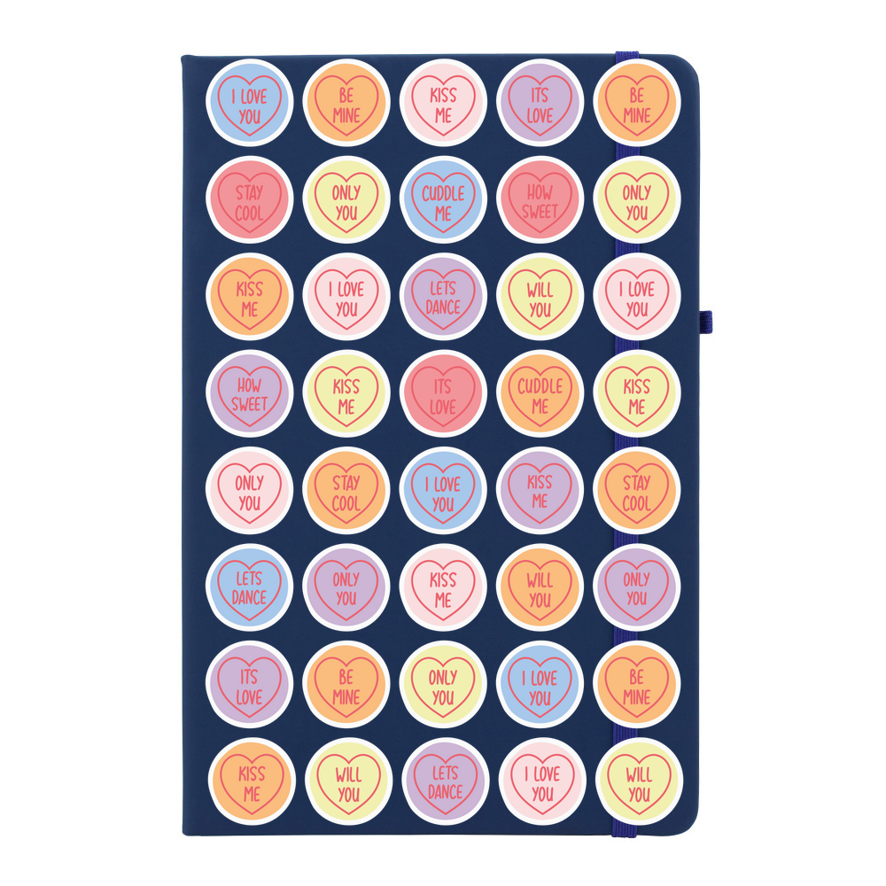 Candy Hearts Soft Feel Notebook - Image 6