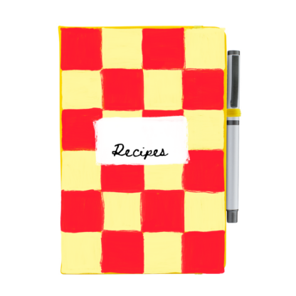 Recipes Personalised Notebook with Pen - Image 5