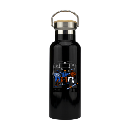 Skiing Metal Bottle - Image 2