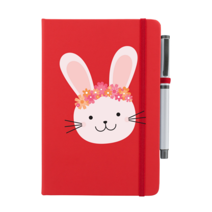 Rabbit Personalised Notebook with Pen - Image 8