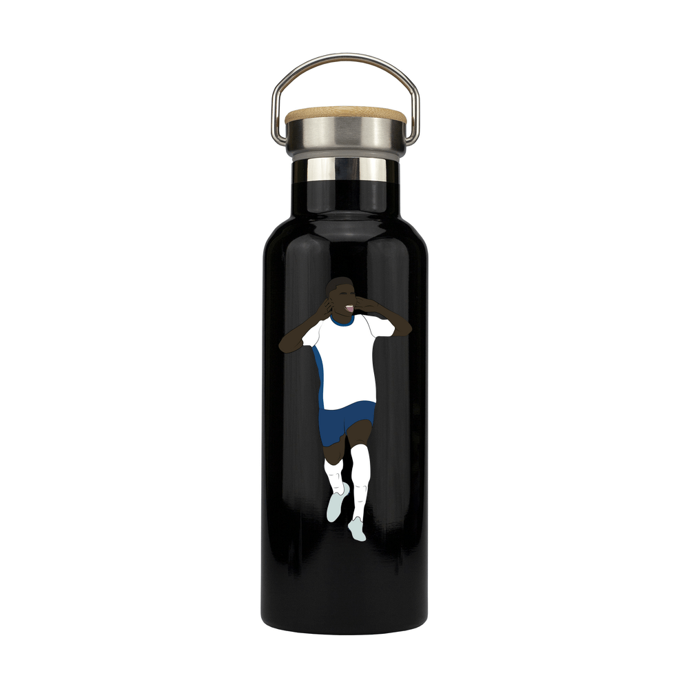 England Player Personalised Metal Bottle with Bamboo Lid - Image 3