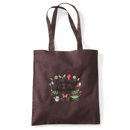 Gardening is my Happy Place Tote Bag - Image 38
