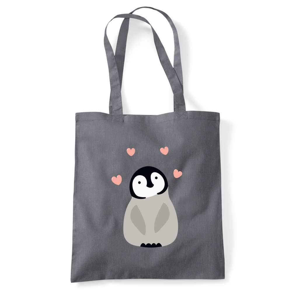 Penguin Organic Cotton Tote Bag - Image 7