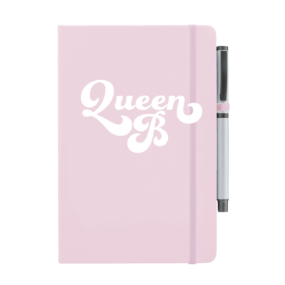 Queen B Personalised Notebook with Pen - Image 12