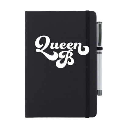 Queen B Personalised Notebook with Pen - Image 11