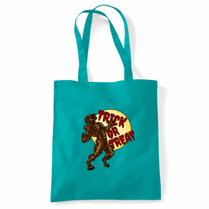 Trick or Treat Werewolf Personalised Tote Bag - Image 43
