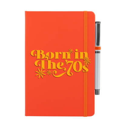 Born in The 70s Personalised Notebook with Pen - Image 10