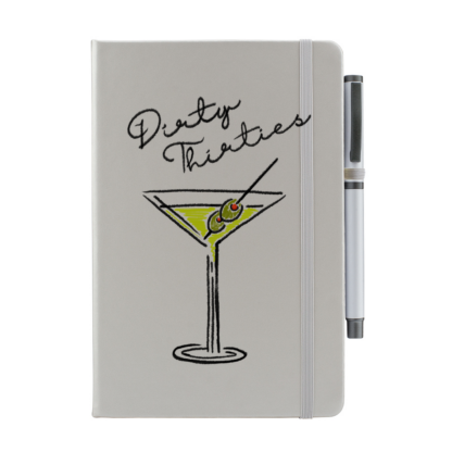 Dirty Thirties Personalised Notebook with Pen - Image 10