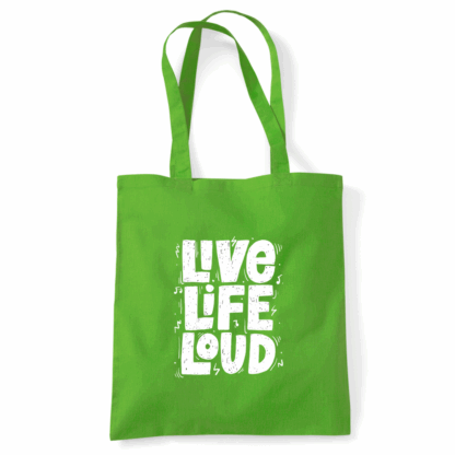 Live Life Loud Tote Bag - Image 2
