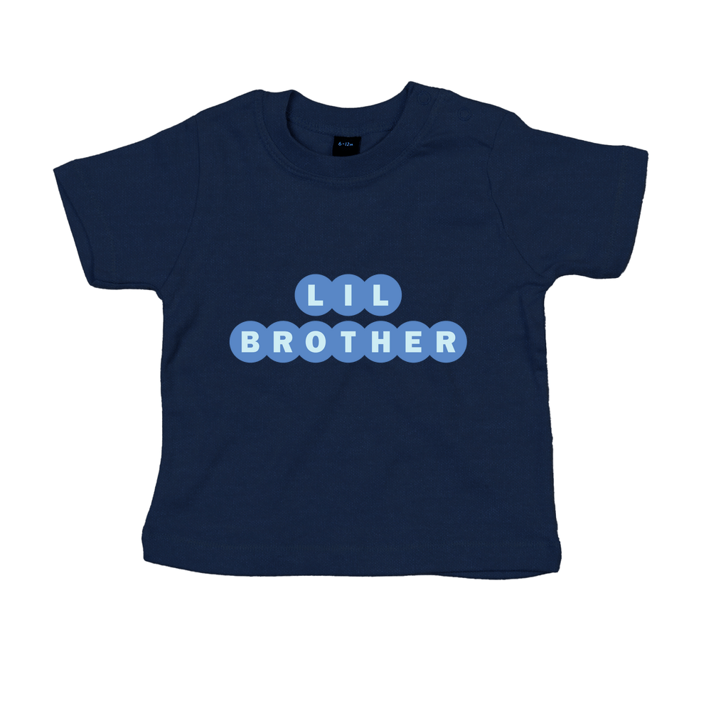 Lil Brother Personalised Baby/Toddler T-Shirt - Image 5