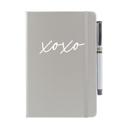 xoxo Personalised Notebook with Pen - Image 9