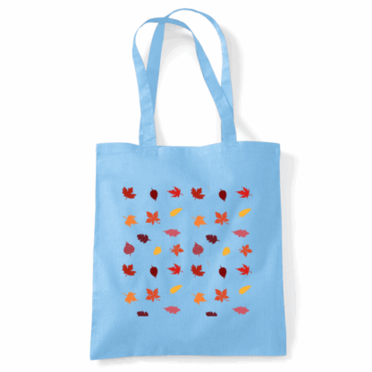 Autumn Leaves Cotton Tote Bag - Image 12