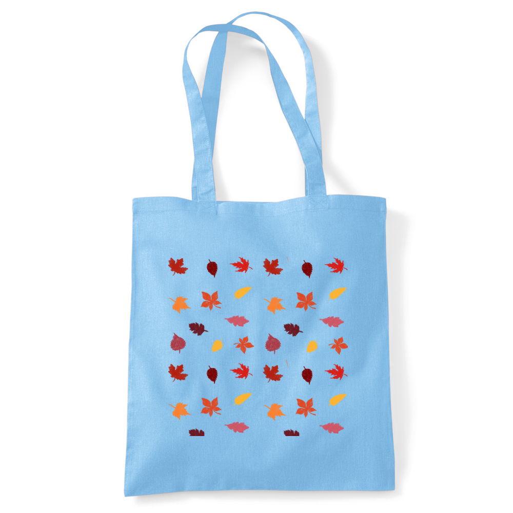Autumn Leaves Cotton Tote Bag - Image 12