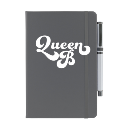 Queen B Personalised Notebook with Pen - Image 9