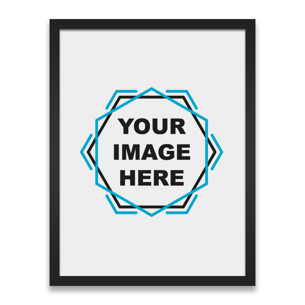 Custom Black Framed Photo Print - Portrait - Image 2