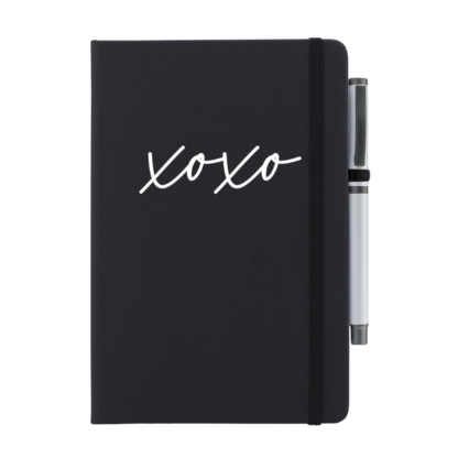 xoxo Personalised Notebook with Pen - Image 12