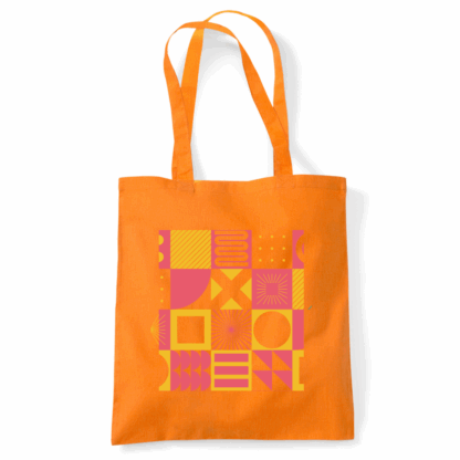 Square Patterns Tote Bag