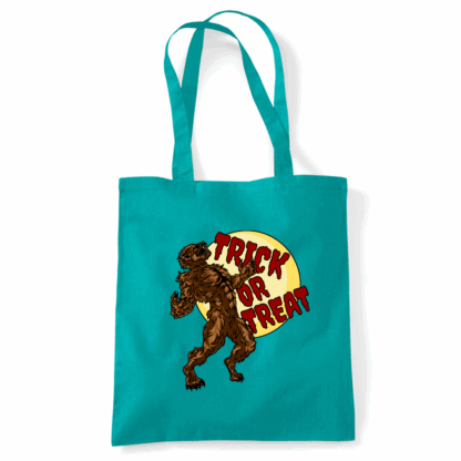 Trick or Treat Werewolf Personalised Tote Bag - Image 43