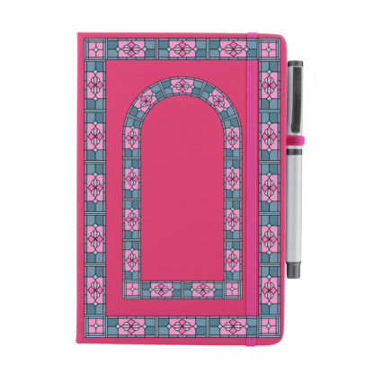 Art Deco Personalised Notebook with Pen - Image 9