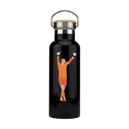 England Player Personalised Metal Bottle with Bamboo Lid - Image 4