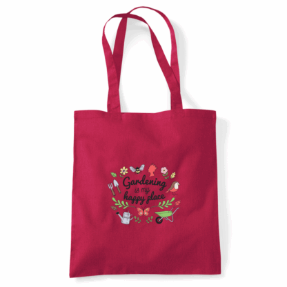 Gardening is my Happy Place Tote Bag - Image 21