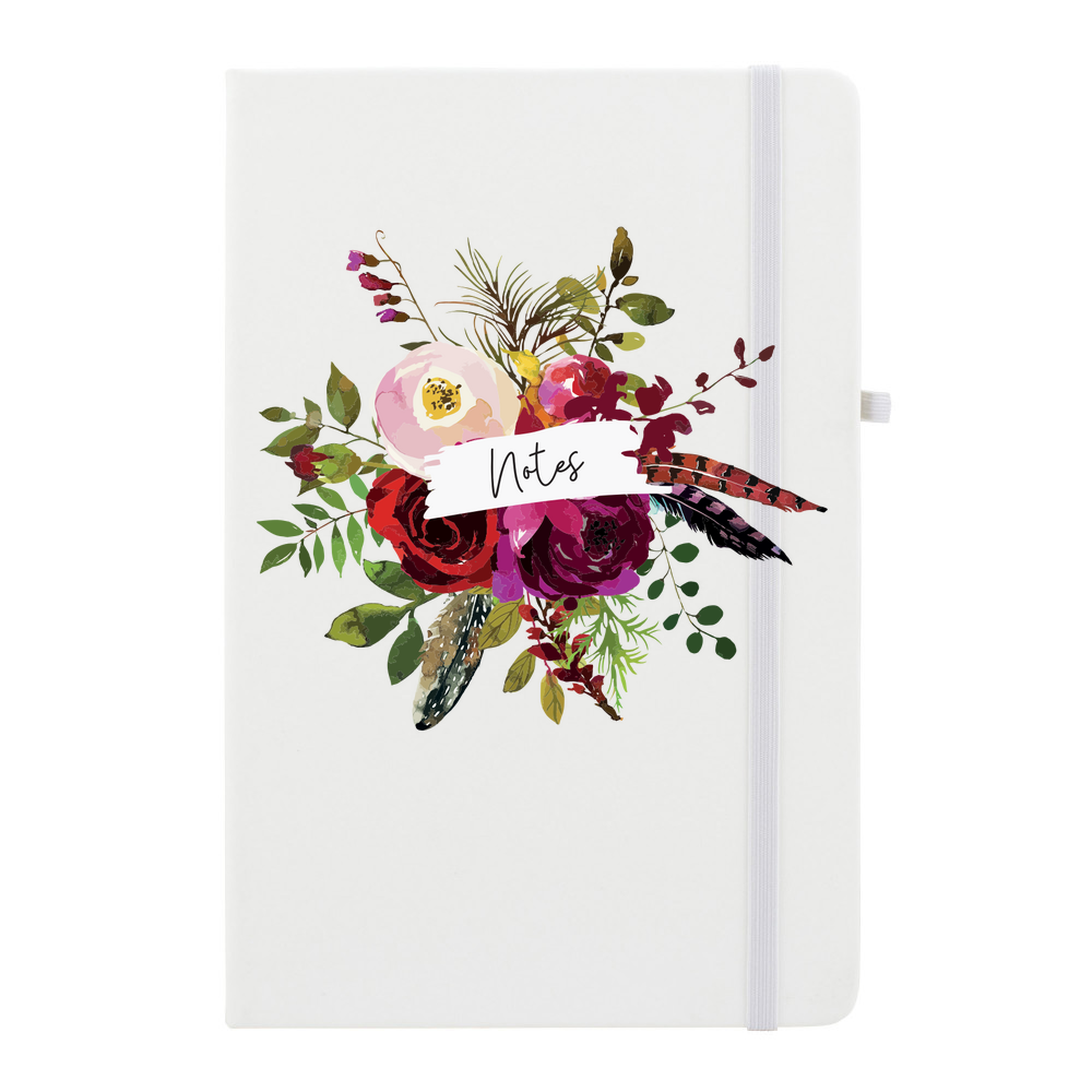 Notes Floral Bouquet Personalised Notebook - Image 8